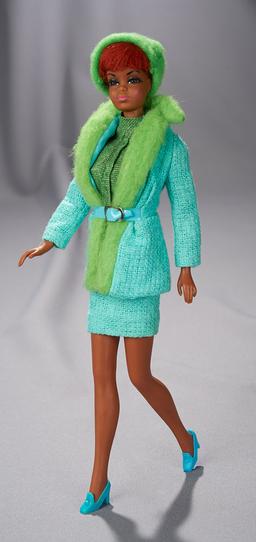 Julia in Aqua "Brr-Fur" Ensemble, 1969 200/300