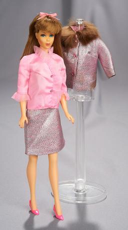 Brunette Mod Barbie in "Dinner Dazzle", Sears Exclusive, 1968 200/300