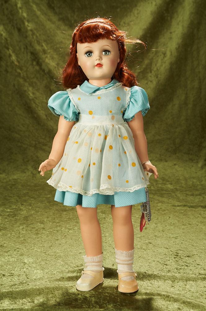 21" Ideal Toni doll original clothing, auburn hair