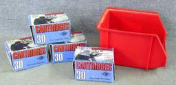 Three and one half boxes of 5.45 x 39 sporting rifle cartridges - Seller's count is 105 cartridges.