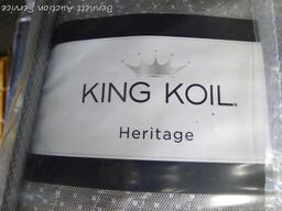 King Koil Heritage queen size mattress, firm.