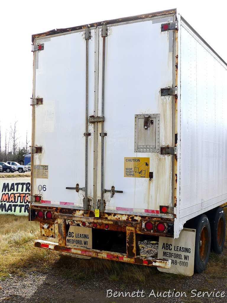 1993 Stoughton 48' semi trailer - great for storage. Title ready to transfer.