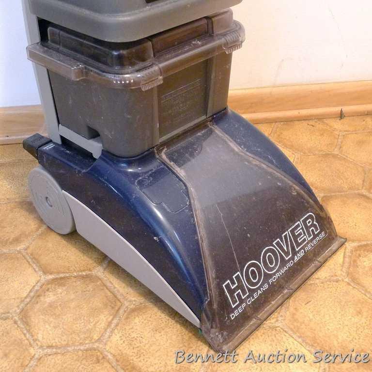 Hoover Model F5809 SteamVac DeepCleaner. Turns on, but we did not test it further. Looks to be in