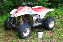 1996 Polaris 250 Trailblazer ATV with electric start. Runs well and goes like a house afire. Battery