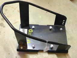 Brackets for hauling your scooter or moped on your RV. Pieces are approx. 16" x 11". Tire slot is