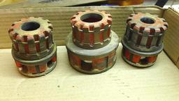 Ridgid pipe threader with dies 1/2", 3/4" & 1".