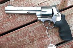 Smith & Wesson Model 629 Classic .44 Magnum revolver with 6-1/2" barrel, fully adjustable rear sight