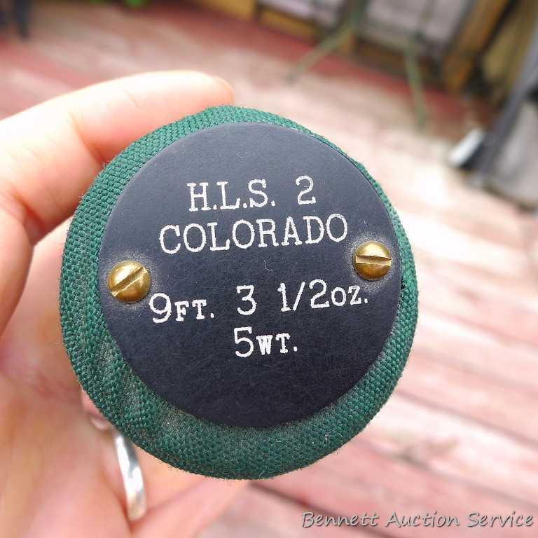 9 ft. Orvis HLS2 Colorado fly rod with case. Model 0896, 3-1/2 oz., 5 wt. Appears never used and in