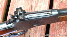 First year of manufacture antique Winchester Model 1892 lever action carbine.