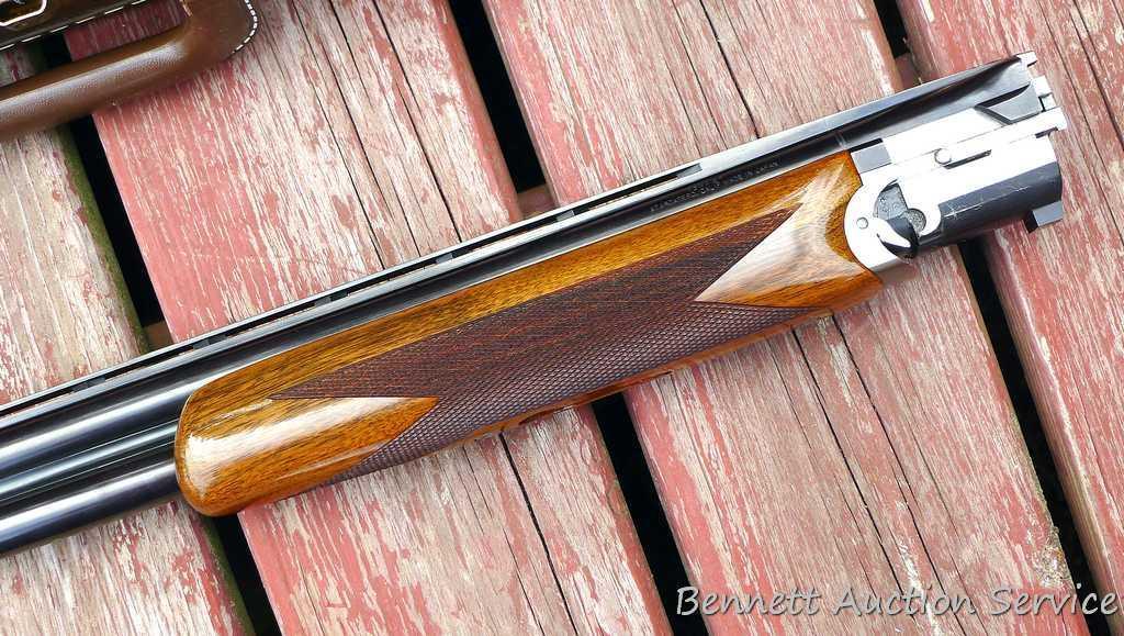 Investment grade Weatherby Orion 12 gauge over/under shotgun with beautiful engraving, single