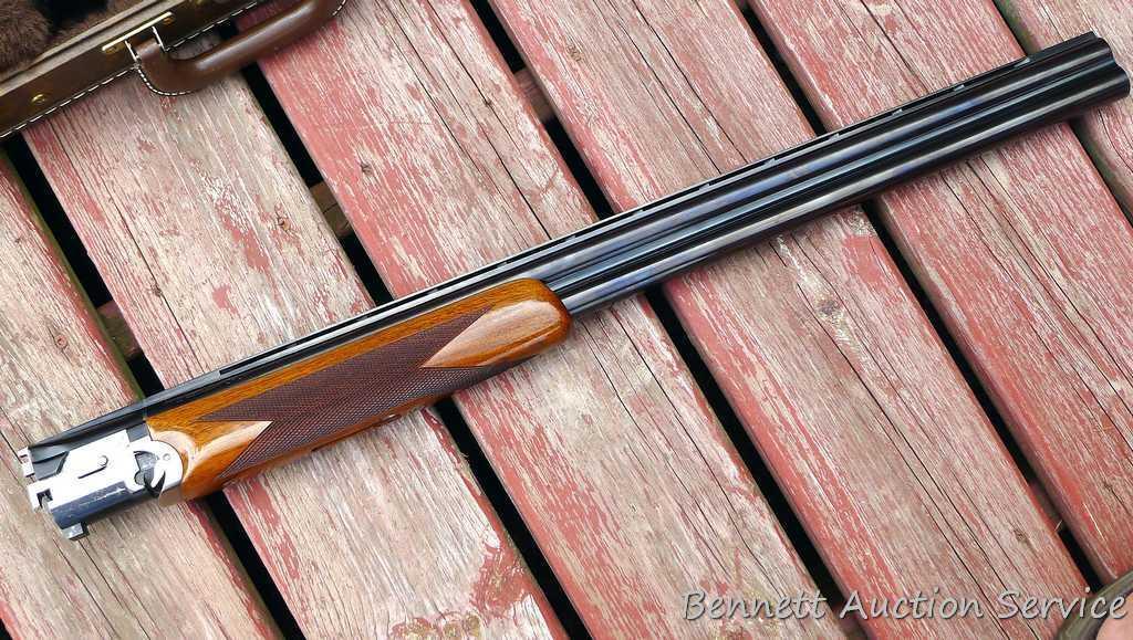 Investment grade Weatherby Orion 12 gauge over/under shotgun with beautiful engraving, single