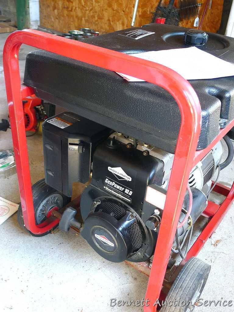 Generac SVP-5000E Electric Start Portable A-C Generator; owner states it runs great; see lot #112