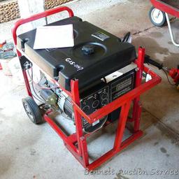 Generac SVP-5000E Electric Start Portable A-C Generator; owner states it runs great; see lot #112