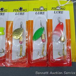 10 NIP fishing lures donated by BS Sports.