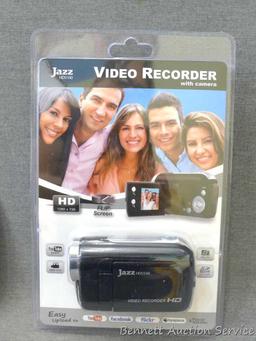 NIB Jazz digital camera, model JDC77, 14 mega pixel; and Jazz video recorder with camera, model