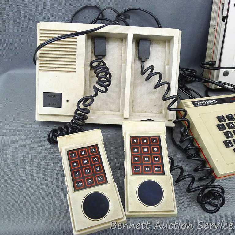 Intellivision computer adapters, Voice Synthesis Module, cables, chargers, games, and more. Games