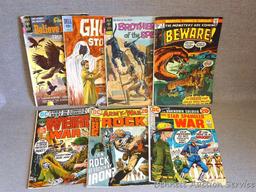 Seven comic books dating from the late 1960s to the early 1970s. Titles include Beware! The Monsters