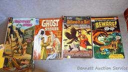 Seven comic books dating from the late 1960s to the early 1970s. Titles include Beware! The Monsters