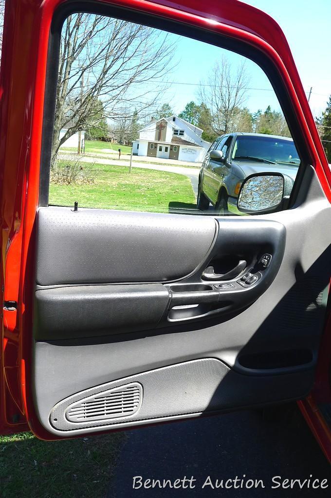 2002 Ford Ranger XLT truck with 103,XXX miles. ABS light is on. Seller says the brakes make some