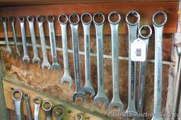 Assorted combination wrenches up to 1-1/4"