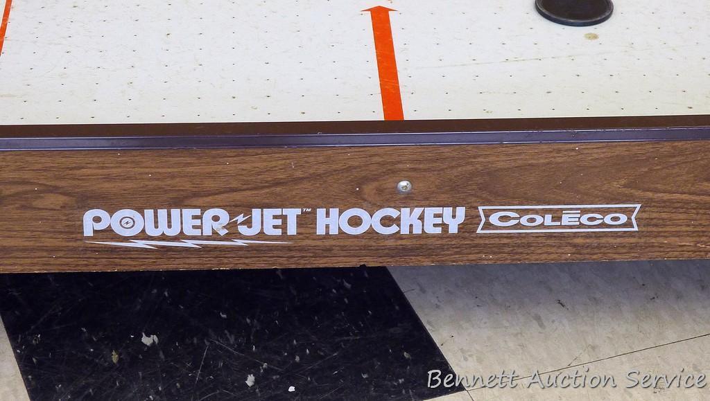 Power-Jet air hockey table 23-1/4" x 48" x 8".