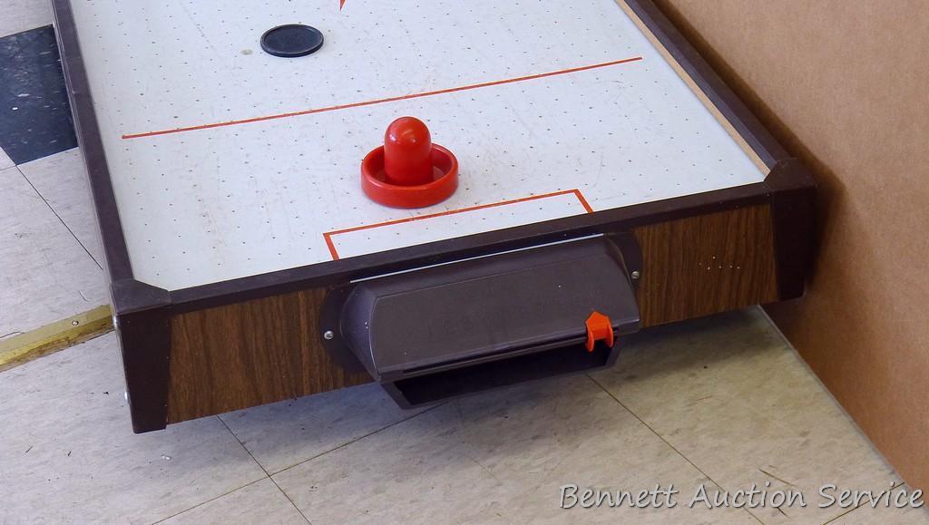 Power-Jet air hockey table 23-1/4" x 48" x 8".