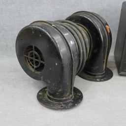 Fasco blower; Duracraft portable heater 7" x 5-3/4" x 5-1/2".