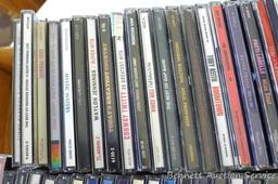 Box of CDs incl Wayne Jennings, Conway Twitty, Toby Keith, Vince Gill, Clint Black, Randy Travis,