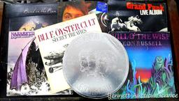 Record Albums including Band on the Run, Blue Oyster Cult, Grand Funk, Paul McCartney, Nazareth and