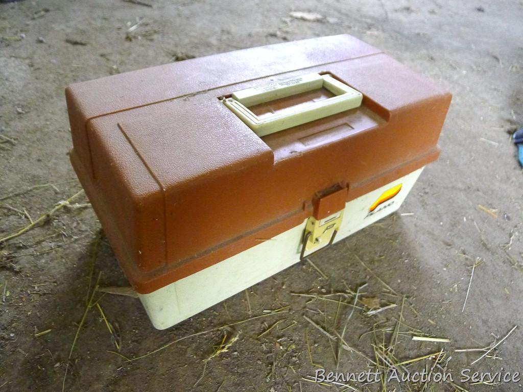 Plano 6303 lockable tackle box is 15".