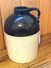 10" glazed stoneware jug is in very nice condition. No chips or cracks noted.