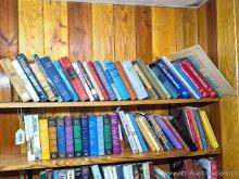 Located in basement, bring help to remove. Local history books including The Saga of Spirit Valley