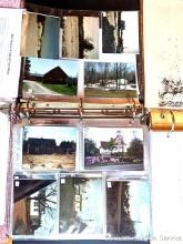 Three binders and/or photo albums of local Price County history including photos of barns with owner