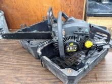 40cc McCulloch MS4016 chainsaw has a 16" bar and comes with case. Has easy spring pull start that