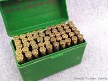 50 Rounds of .270 Winchester ammunition with RNSP, PSP, Spire Point, maybe more. Head stamps incl.