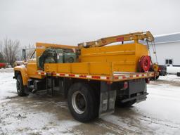 1990 FORD F800 FLATBED