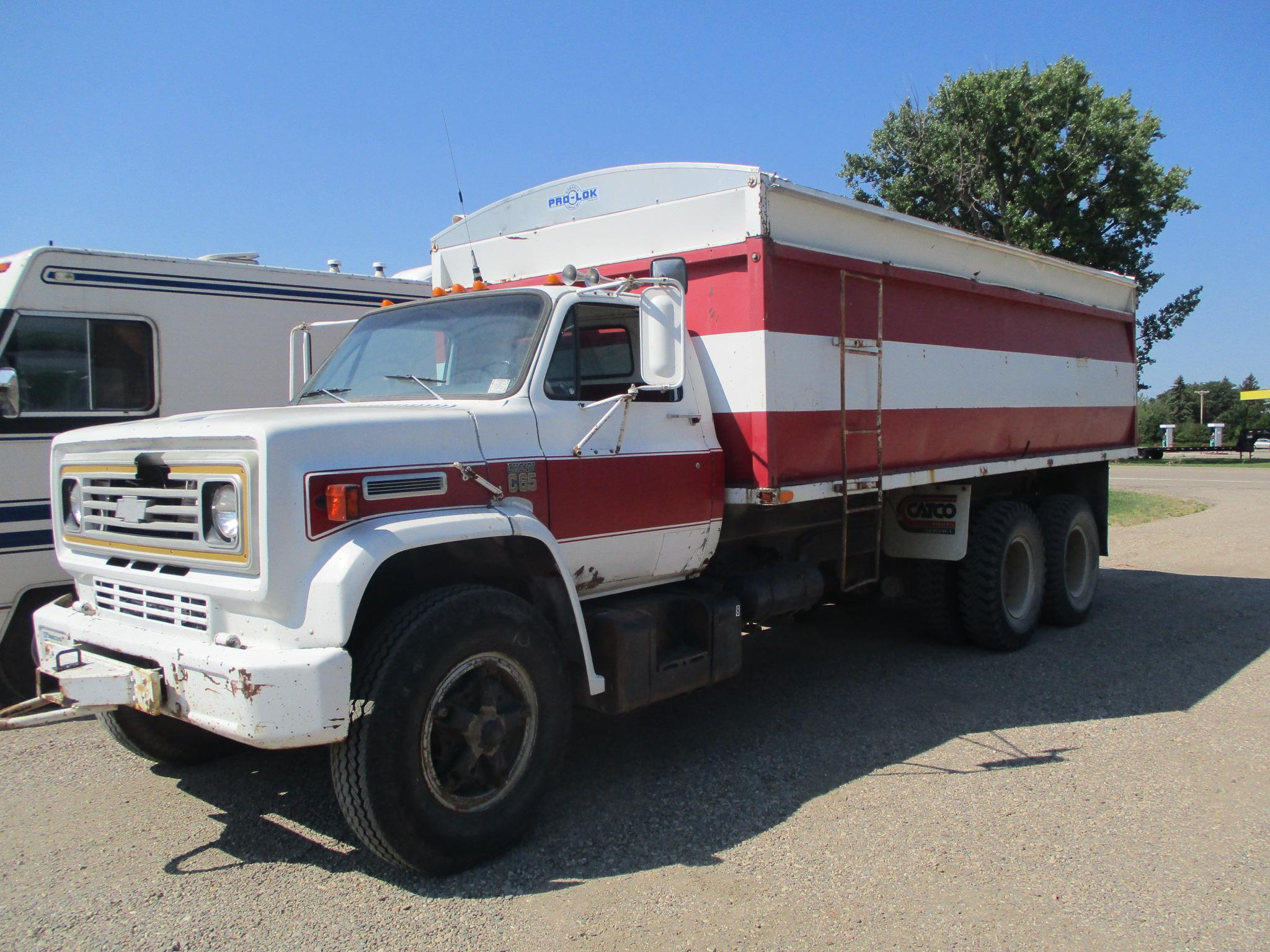 1974 CHEV. T.S. w/ 20'  FRONTIER  STEEL BOX