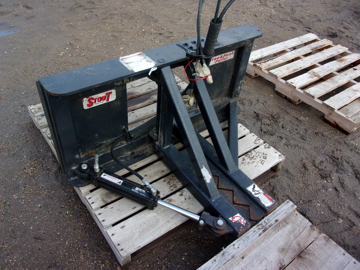 STOUT LOADER POST BRUSH/PULLER