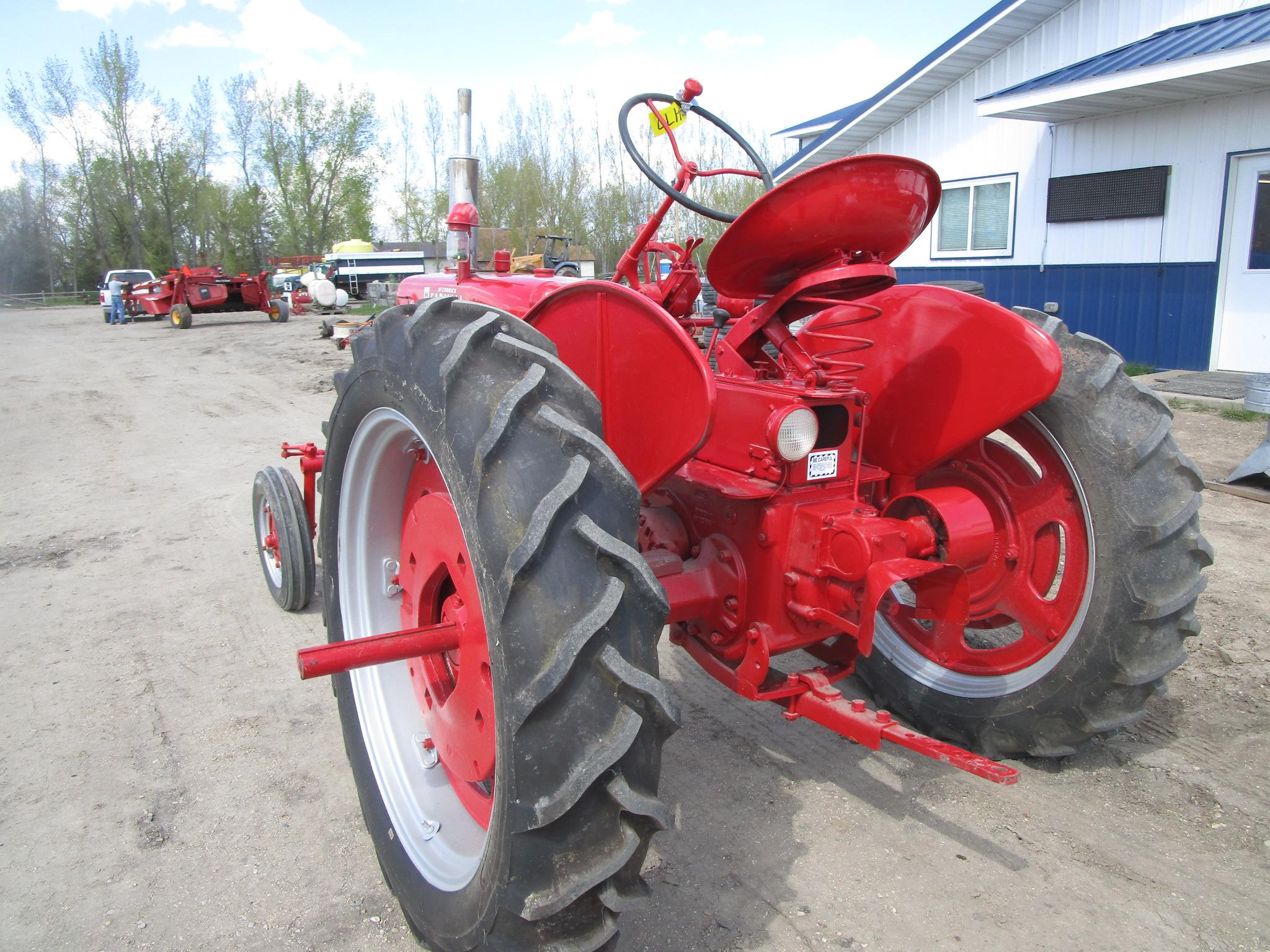 1951 FARMALL SUPER C, wide front, hyd., professional paint job, sharp!!  ph. 689-1354 or 689-`1354