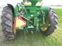 1958 JOHN DEERE 520 WIDE FRT. ,  3 pt., LPTO, P.S., hyd., gd. tires & paint,