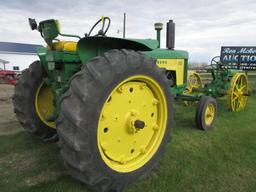 1959 JOHN DEERE 630 WIDE FRT., rock shaft, P.S., LPTO, hyd., gd. paint, all new fluids,