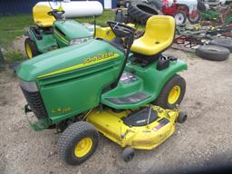 2004 JOHN DEERE LX288 54" RIDER, hydro , 837  hrs.  manual in office ph. 686-5438