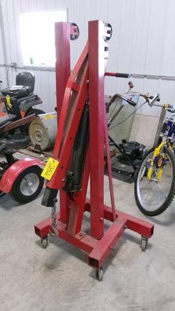 1 1/2 TON PORTABLE SHOP HOIST