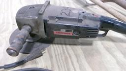 CRAFTSMAN 14" CHOP SAW & CRAFTSMAN GRINDER