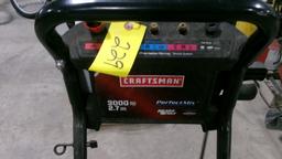 CRAFTSMAN COLD WATER WASHER, 190CC Briggs, 3,000#, 2.7 gal., several yrs. old but hardly used