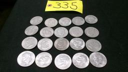 20-74-78 EISENHOWER SILVER DOLLARS