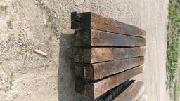 10- 6" x 8" x 102" RAILROAD TIES