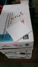 APPROX. 4 BOXES OF UNUSED WHITE 4" X 4" CERAMIC TILE