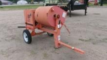 CROWN 8 CUBIC FT. MORTER MIXER w / electric motor