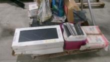 SEVERAL BOXES OF MISC. TILE,GROUT, NAILS+